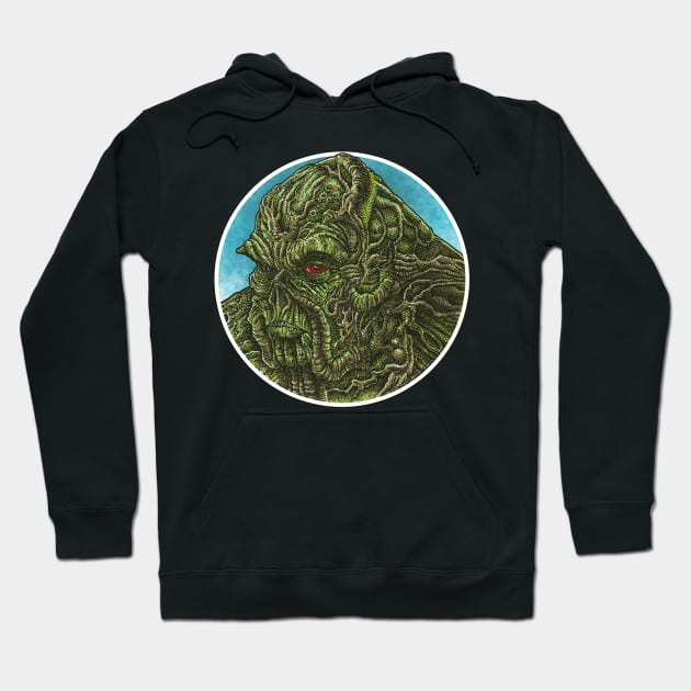 Swamp Thing Hoodie by PeligroGraphics